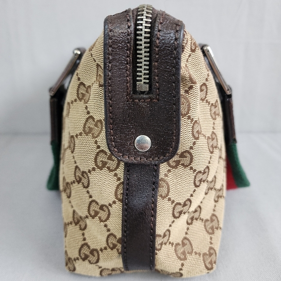 ✨️GUCCI GG Canvas Web Sherry Line Handbag - Picture 8 of 16